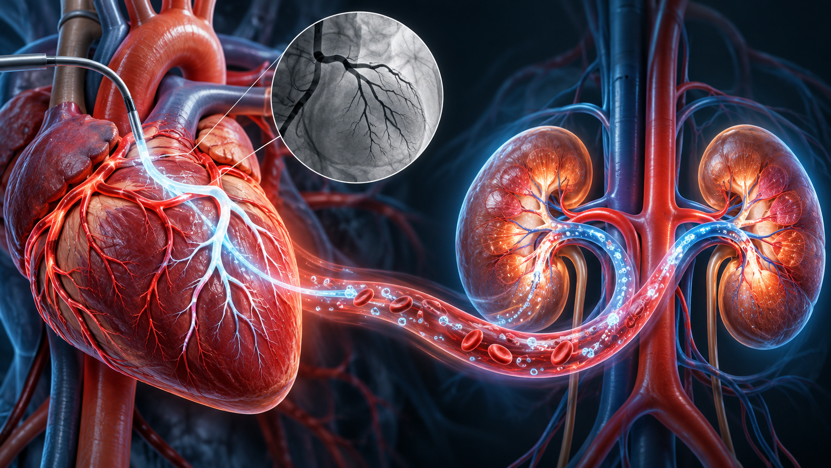 Koroner anjiyografi ve stent işlemlerinde damarları görebilmek için iyot içeren kontrast madde kullanırız. Hastaların en sık sorduğu sorulardan biri de şudur:
“Hocam, anjiyoda verilen boya böbreğime zarar verir mi?”
Bu yazımızda bilimsel verilerin ışığında bazı sorulara cevap aradık. Gelin birlikte bakalım..